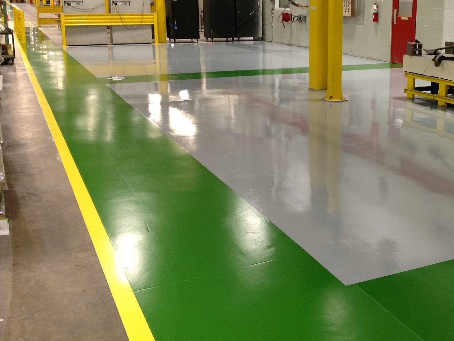 Prismo Epoxyline epoxy indoor flooring with durable finish
