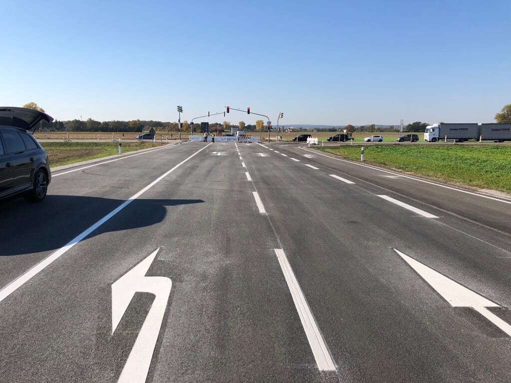 Prismo Durabahn hot applied thermoplastic road marking